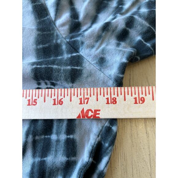 VTG Y2K Tie Dyed Women’s T-Shirt Black Heart Love Key West Florida Boho Casual L - Picture 7 of 8